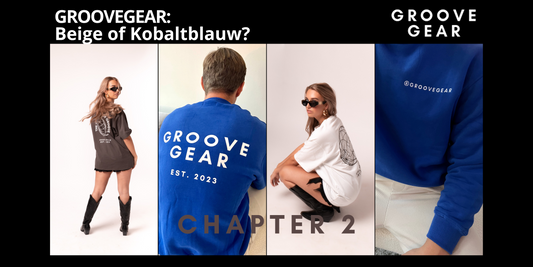 Beige of Kobaltblauw? Kies jouw favoriete kleur uit de nieuwe sweater collectie van Groovegearofficial!